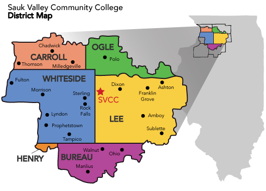 SVCC District Map